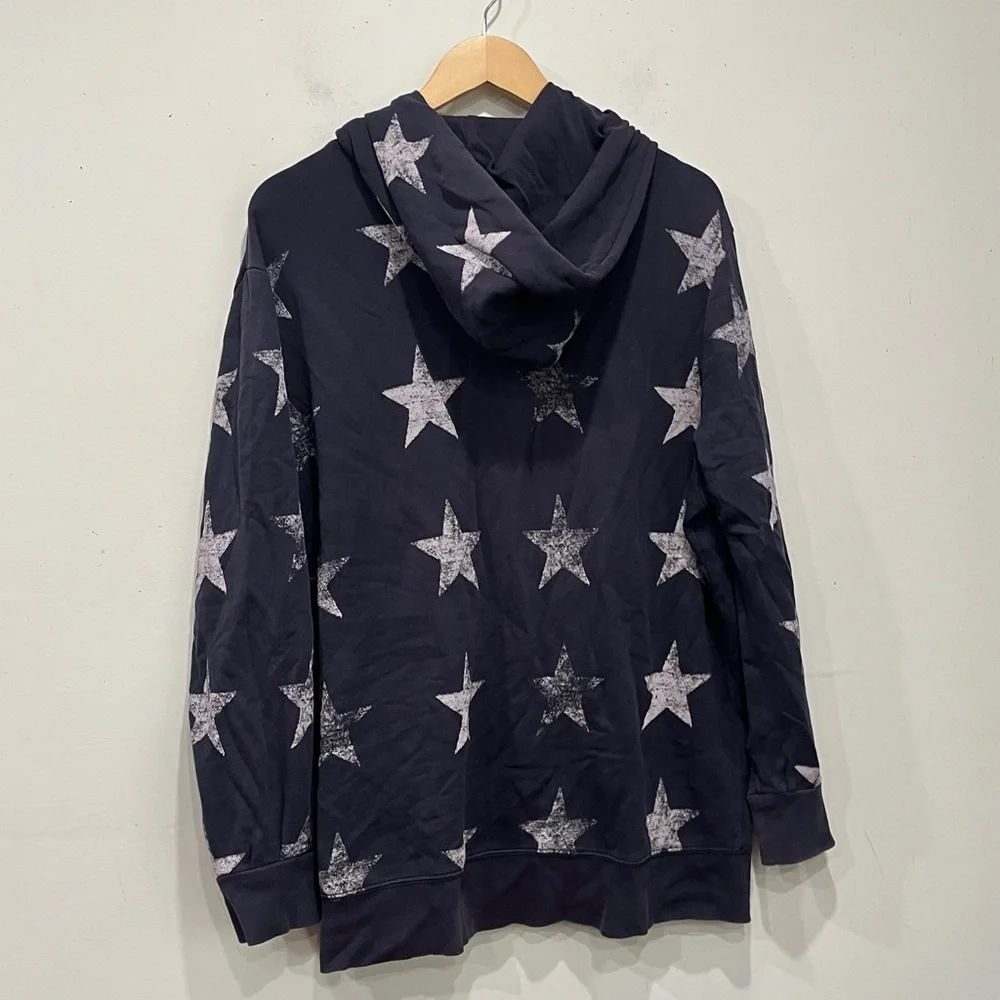 Ralph Lauren Denim & Supply Vintage US Stars Pattern Hoodie Sweatshirt XL - Picture 8 of 13
